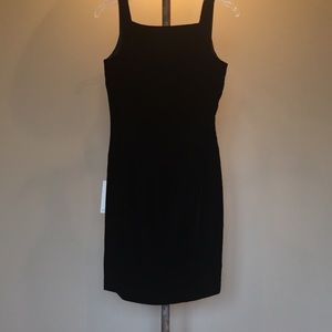 Ann Taylor black velvet dress